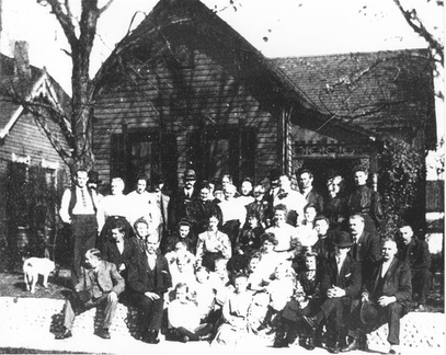 1908 Eliza Day Large Family Photo