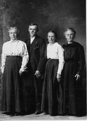 Children of John Campbell Mangum and Dorcus Ann Cotton Mangum - Eliza, Sarah Elizabeth, Robert James, Esther