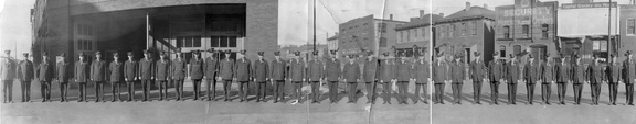 Station 13 Group Photo 1921 - Arthur Rosemeyer front