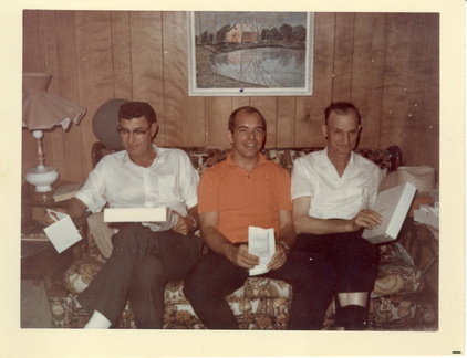Uncle Ray, Dad and Granddaddy