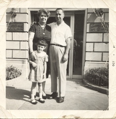 Marty, Aunt Dot and Betty Jean Greene - 1961